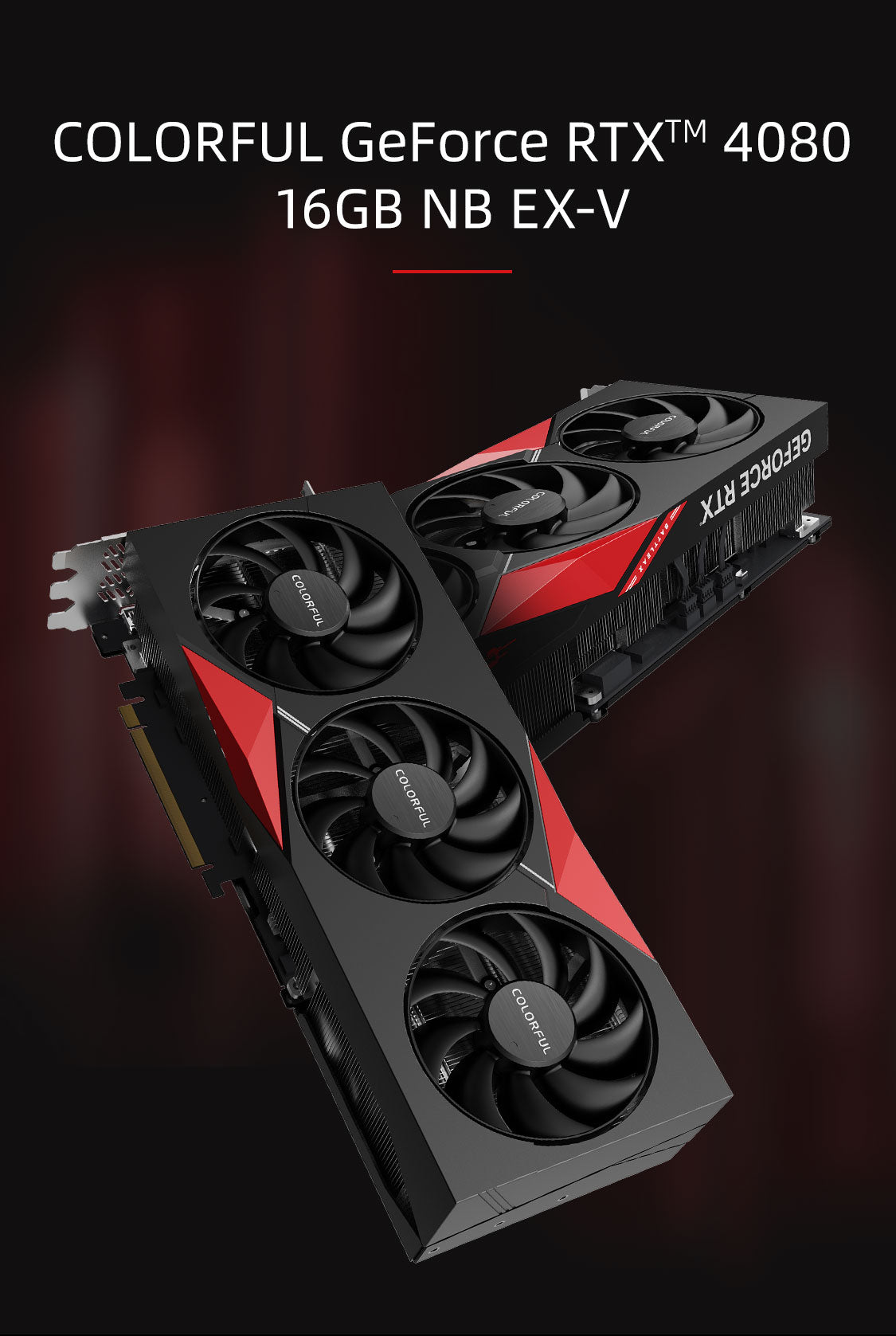 Colorful Gaming GeForce RTX 4080 NB EX V 16GB GDDR6X 256 bit Up